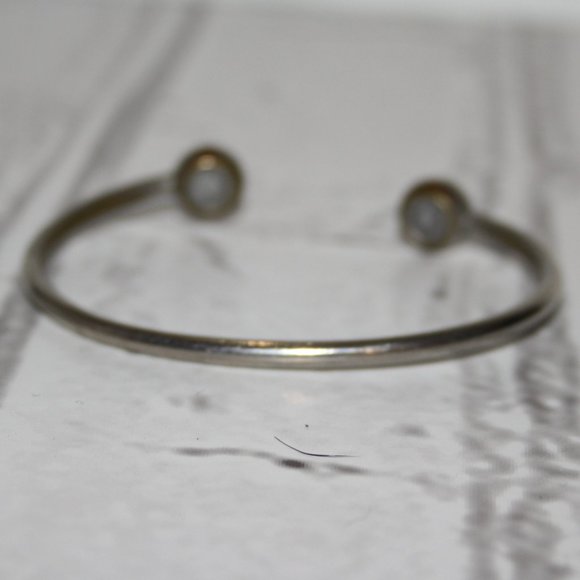 Beautiful silver cuff bracelet 7" - Picture 1 of 4